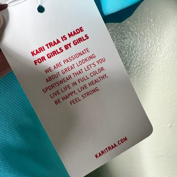 NWT Kari Traa Myrbla Tee SMALL Blue Training Running Hiking Athletic Workout Gym - Picture 8 of 10